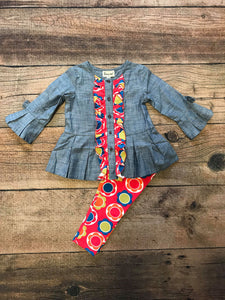Sassy Me! Bohemian Babes Dress Set - Momma G's Children's Boutique, Screen Printing, Embroidery & More