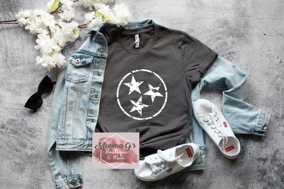 Tennessee Tristar T-shirt - Momma G's Children's Boutique, Screen Printing, Embroidery & More