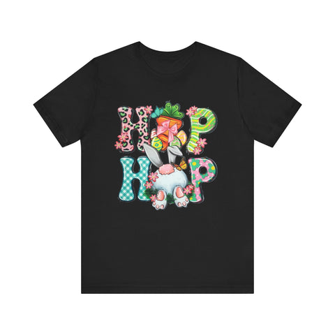 Hip Hop Easter Design on Unisex Jersey Short Sleeve Tee