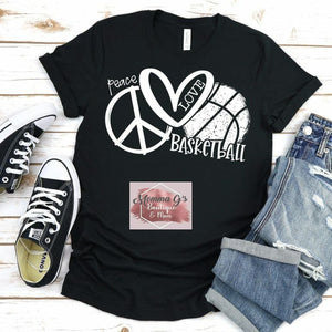 Peace Love Basketball - Momma G's Boutique