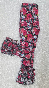 Brown and Pink Floral Icings - Momma G's Children's Boutique, Screen Printing, Embroidery & More