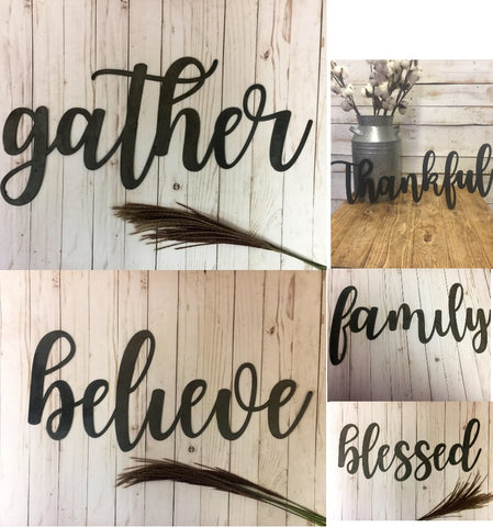 Wooden Signs - Momma G's Children's Boutique, Screen Printing, Embroidery & More