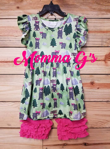 Smokey Mtn And Bears - Momma G's Children's Boutique, Screen Printing, Embroidery & More