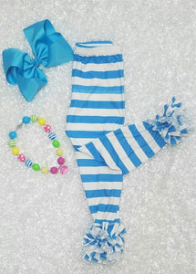 Blue and White Icing Pants - Momma G's Children's Boutique, Screen Printing, Embroidery & More