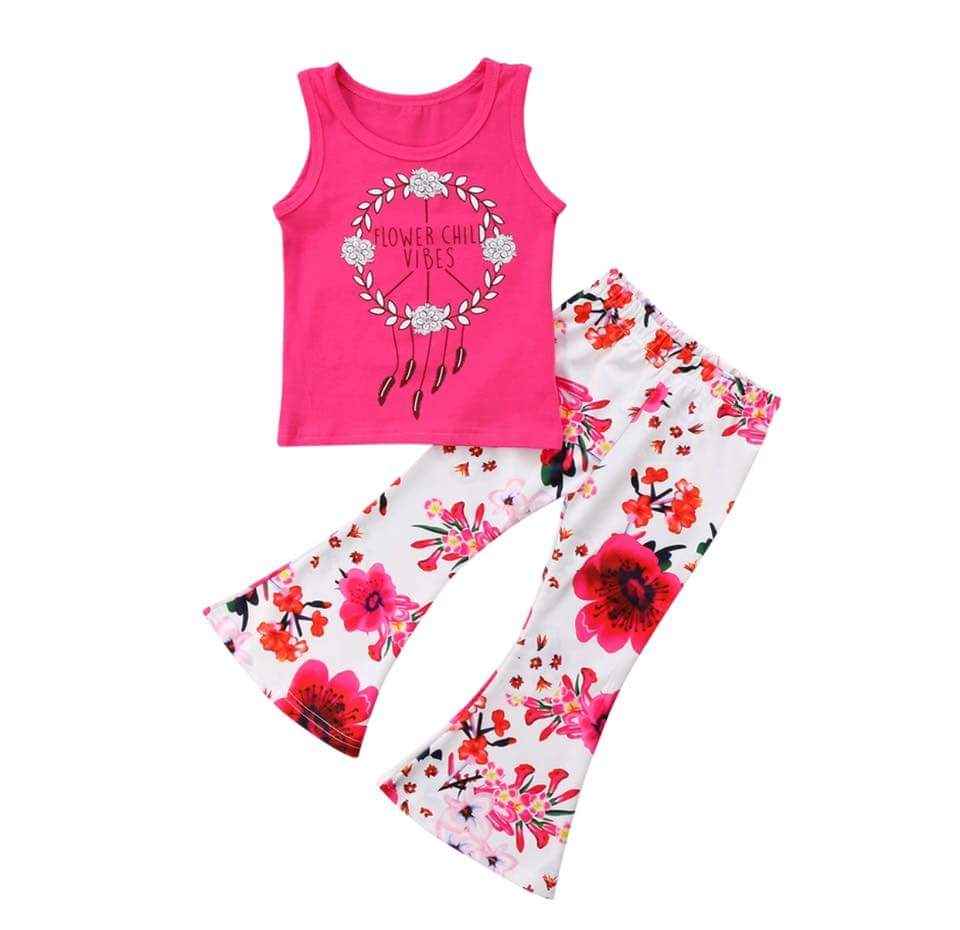 Flower Child Vibes - Momma G's Children's Boutique, Screen Printing, Embroidery & More