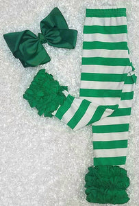 Green Stripe Icings - Momma G's Children's Boutique, Screen Printing, Embroidery & More