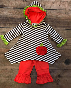 Fall Fun Pumpkin Corduroy Hi Low - Momma G's Children's Boutique, Screen Printing, Embroidery & More
